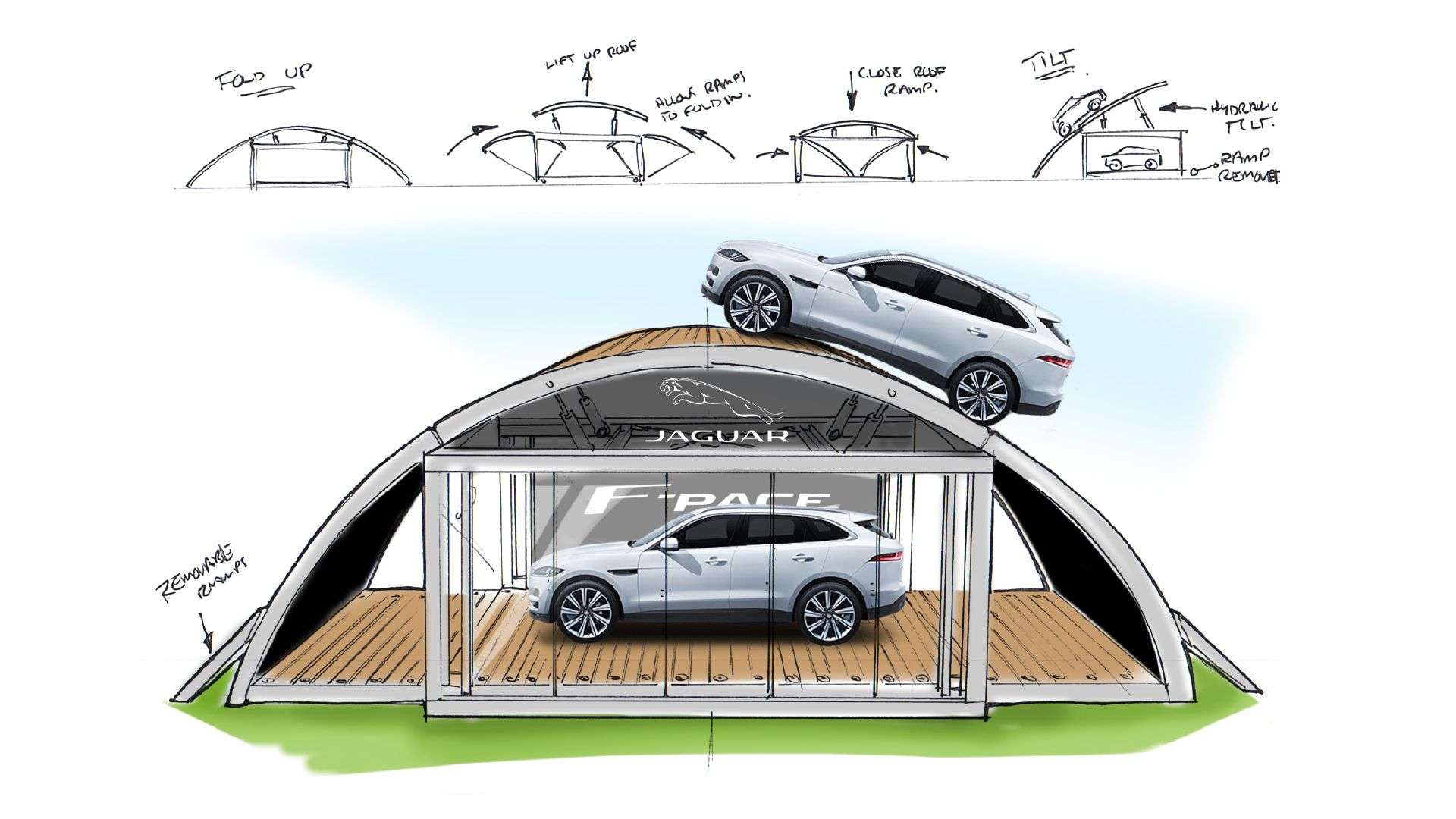 Jaguar Land Rover - Stand design