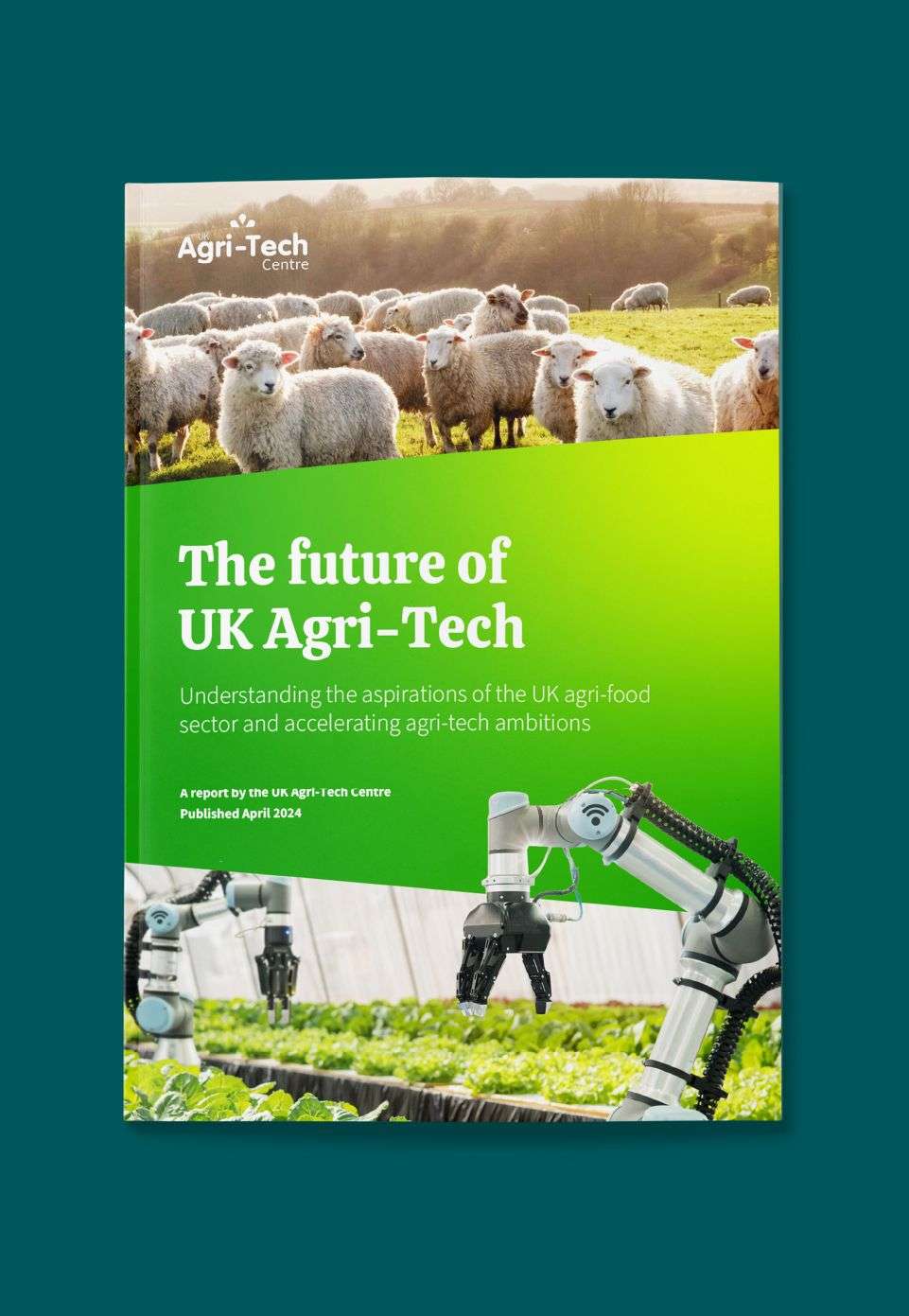 Agri-Tech front page layout