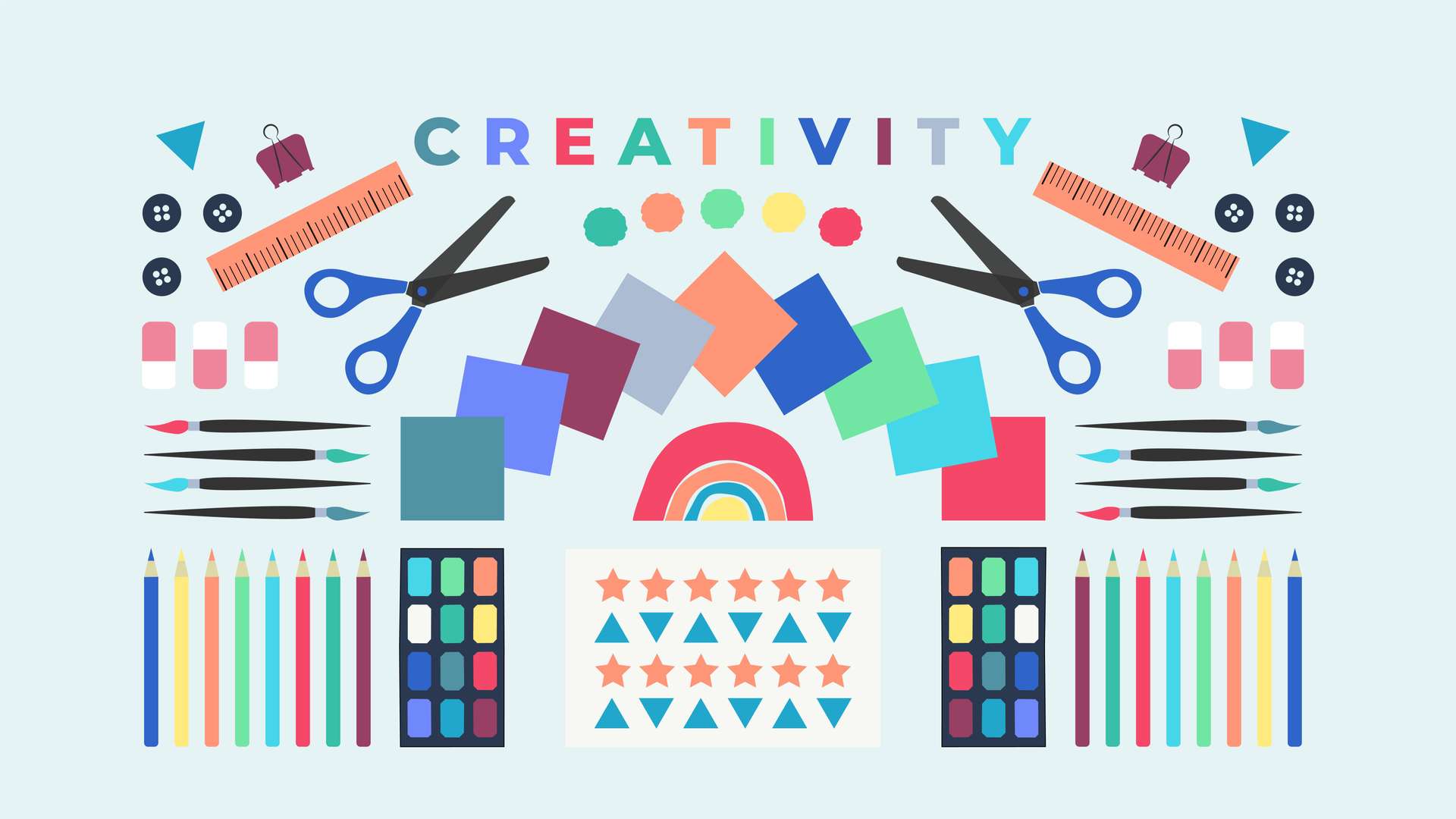 'Creativity' and children's art supplies