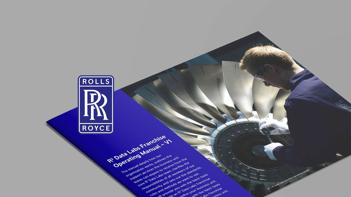 Rolls Royce brochure front cover