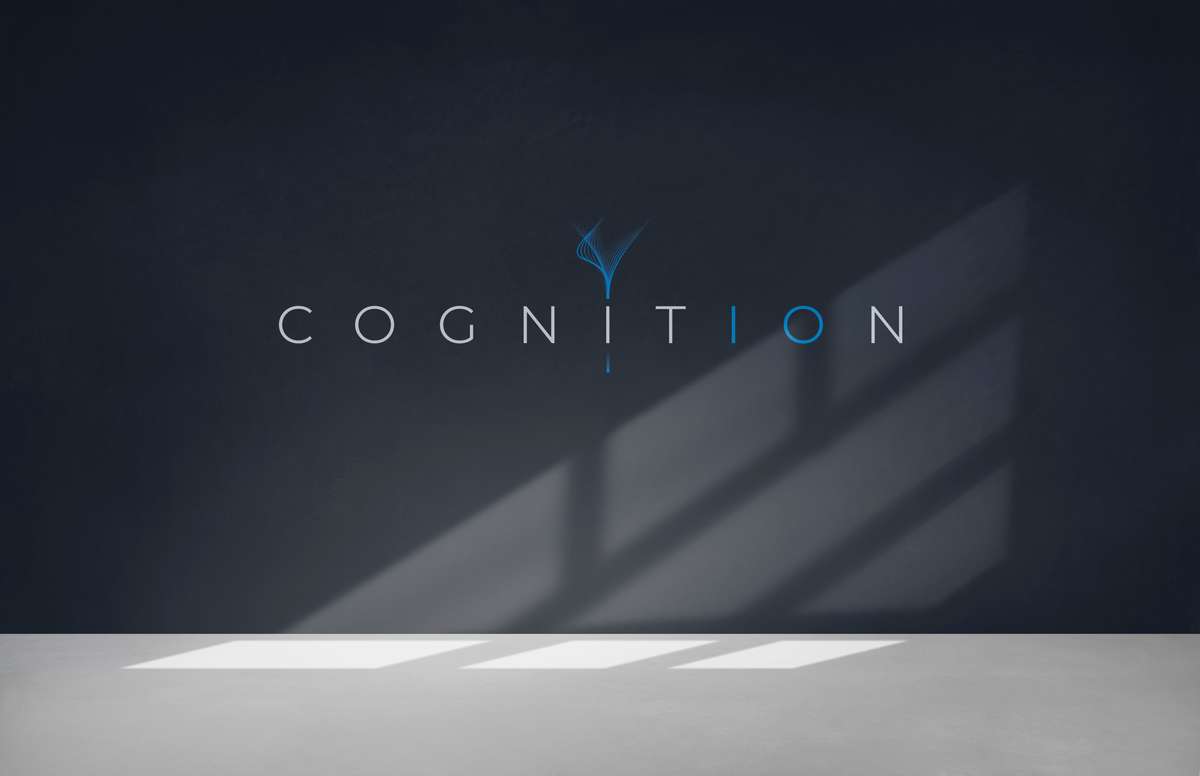 Cognition logo on an office wall