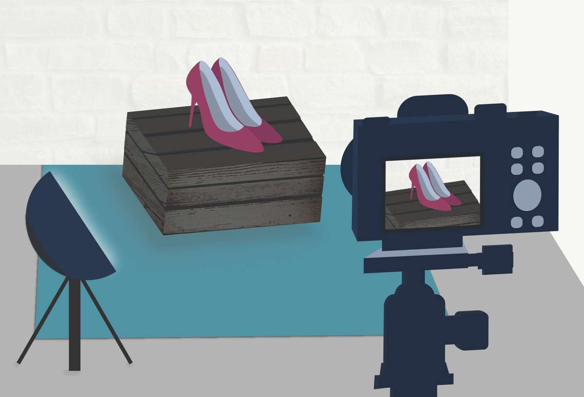 Professional Product Photography of Shoes
