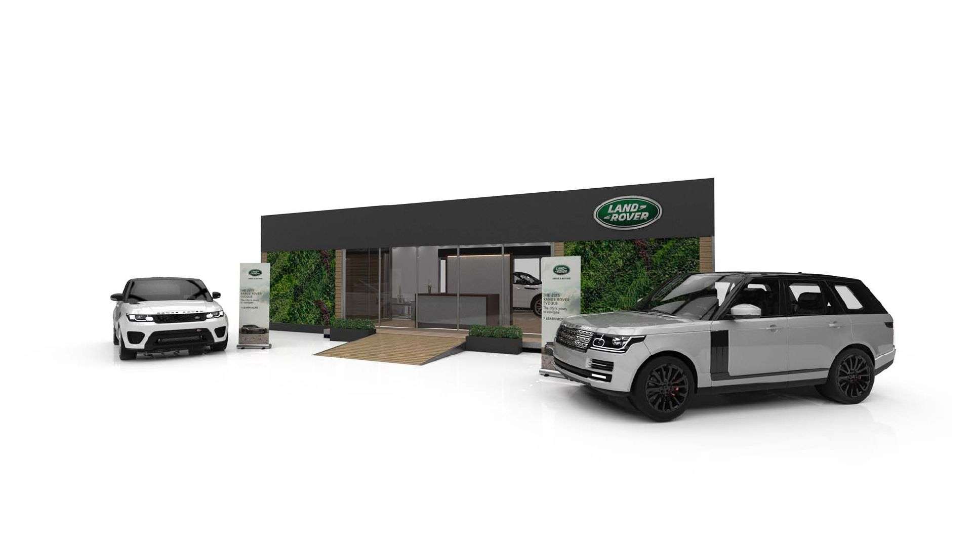 Jaguar Land Rover - Stand design