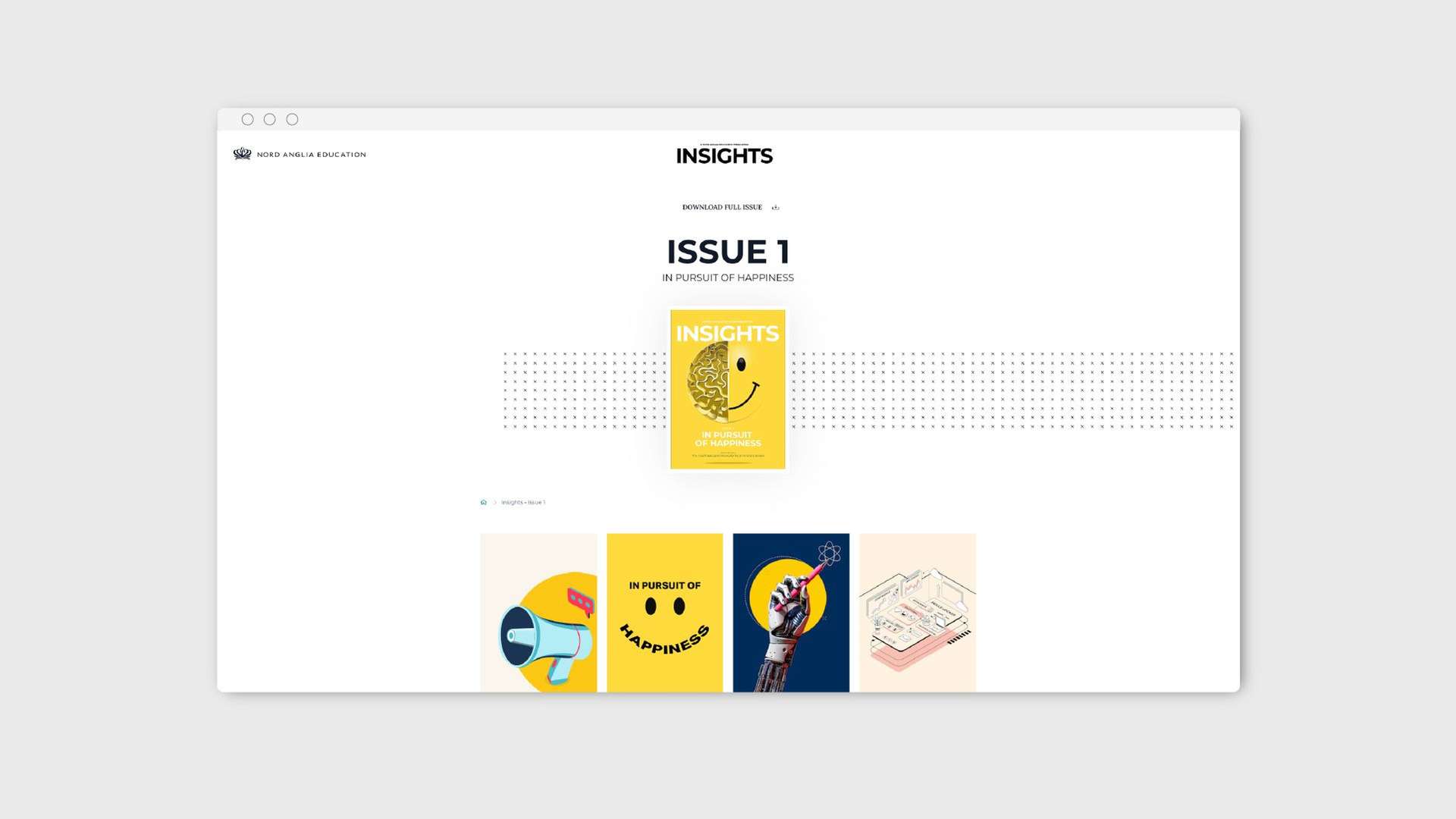 Nord Insights - page layout