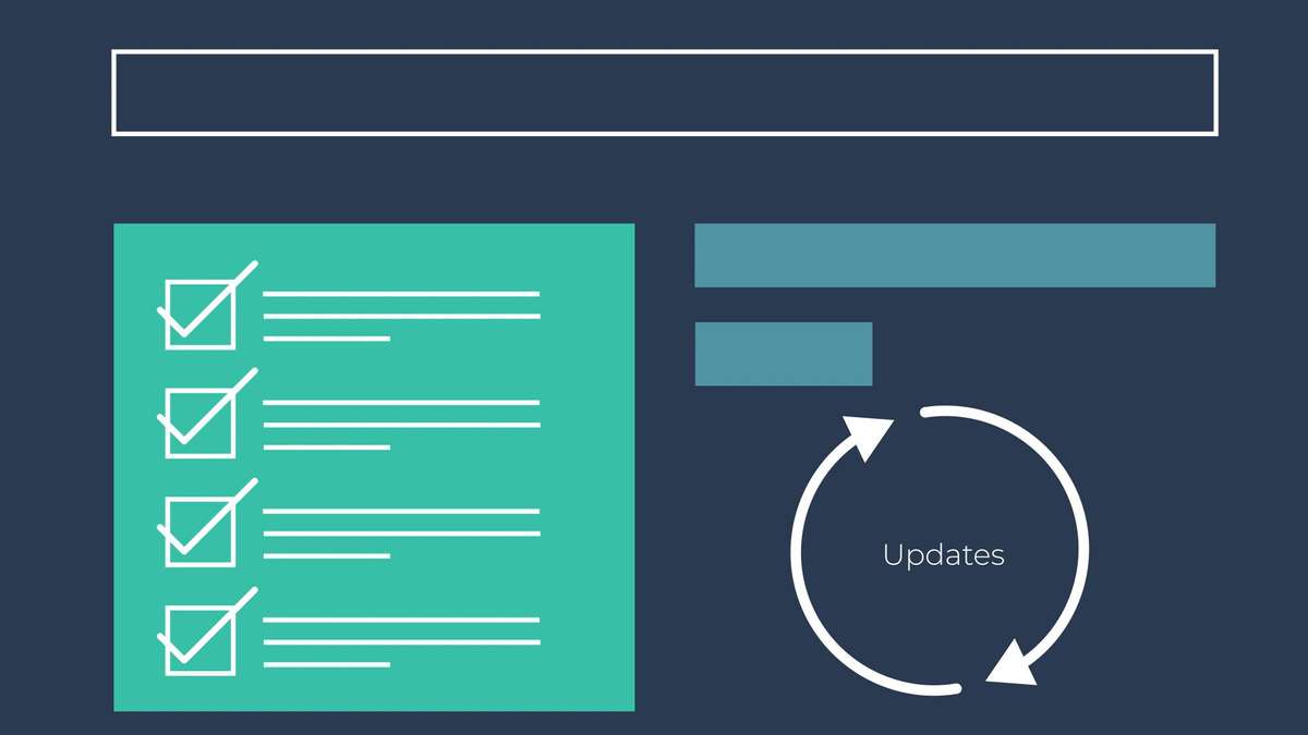 A checklist for the updates you need for your website