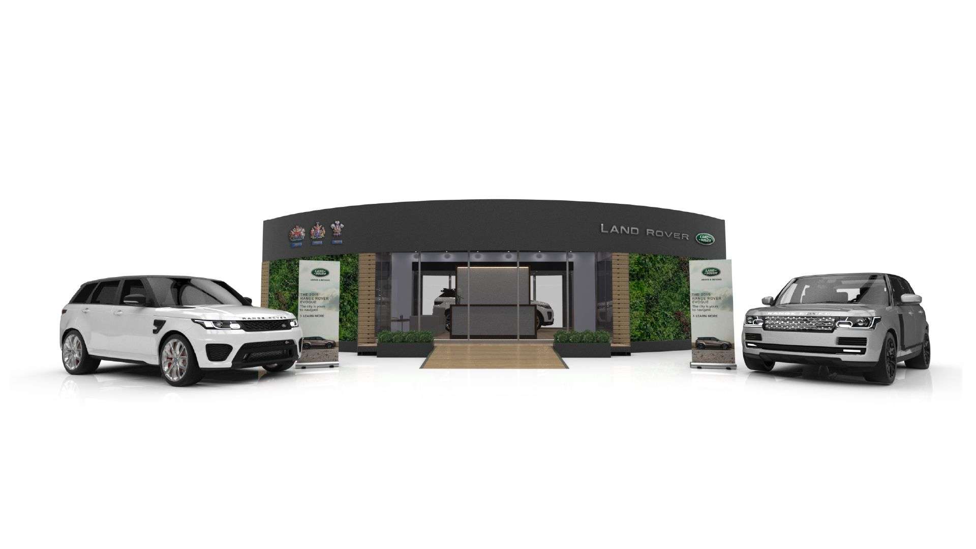 Jaguar Land Rover - Stand design